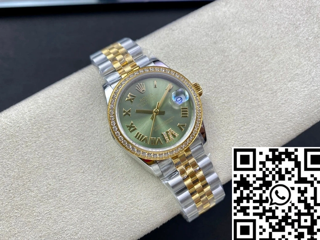 Gold EW Rolex 31MM Datejust M278383RBR-0016 Yellow Factory 0322
